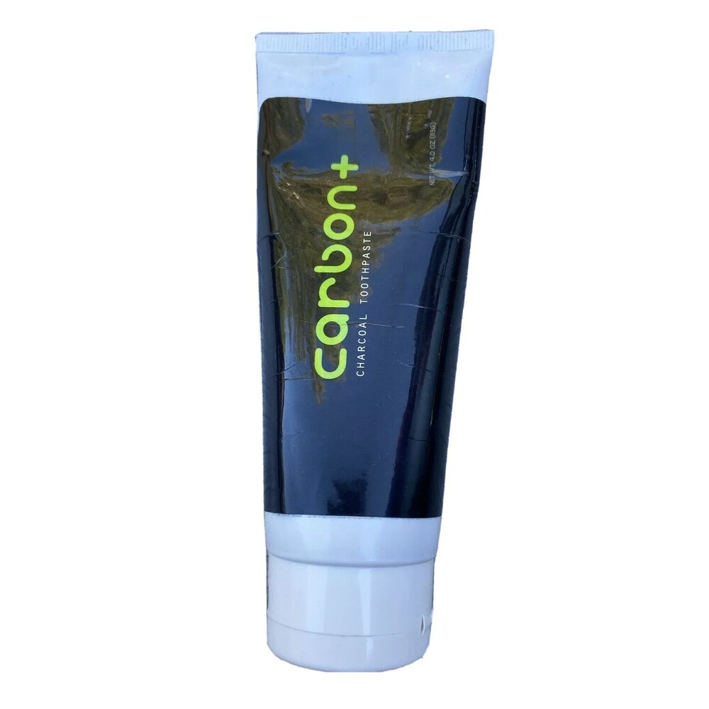 Carbon + Charcoal Teeth Whitening Toothpaste Peppermint Tea Tree Flavor Sealed